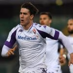 Dusan Vlahovic, attaccante che può lasciare la Fiorentina.
