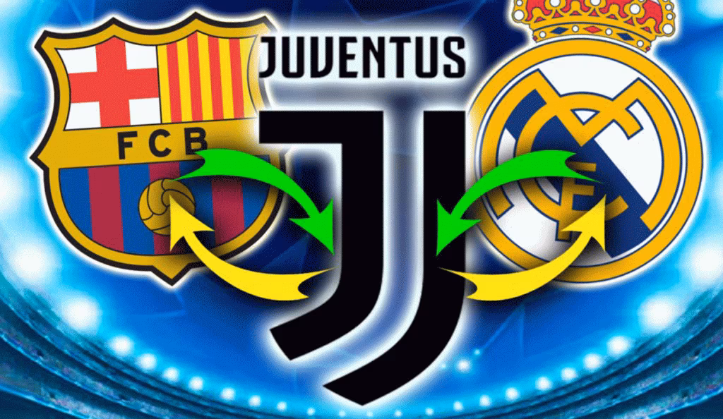 Alleanza sul mercato fra Juve, Real e Barcellona