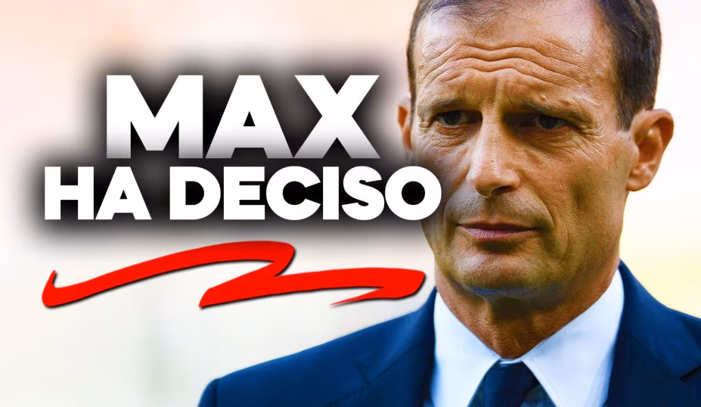 Calciomercato Juventus, Allegri ha deciso: ecco cosa.