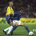 Fabio Cannavaro e Ronaldo in azione