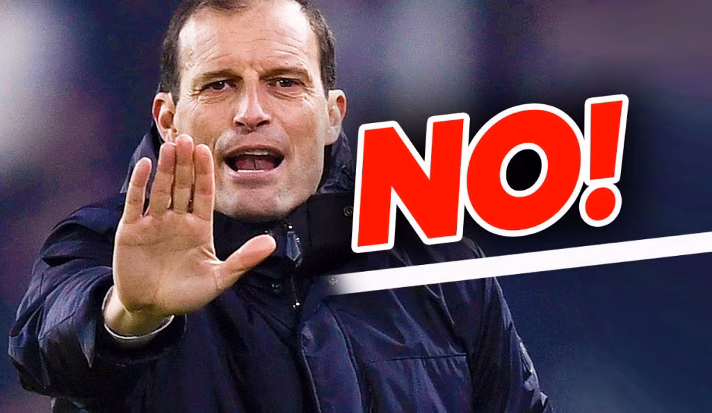 News Juve, Allegri dice no ad un grosso affare di mercato.