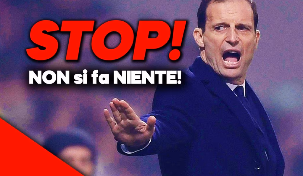 Calciomercato Juventus, Allegri blocca tutto.