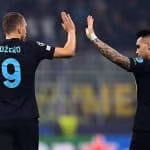 Dzeko e Lautaro Martinez