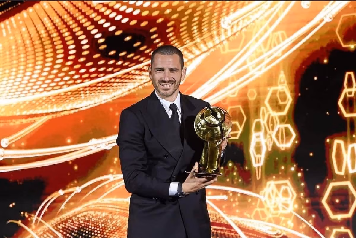 Bonucci ai Globe Soccer Awards
