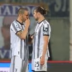 Leonardo Bonucci e Adrien Rabiot