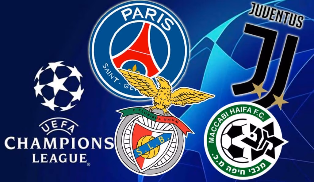 Girone Champions della Juventus