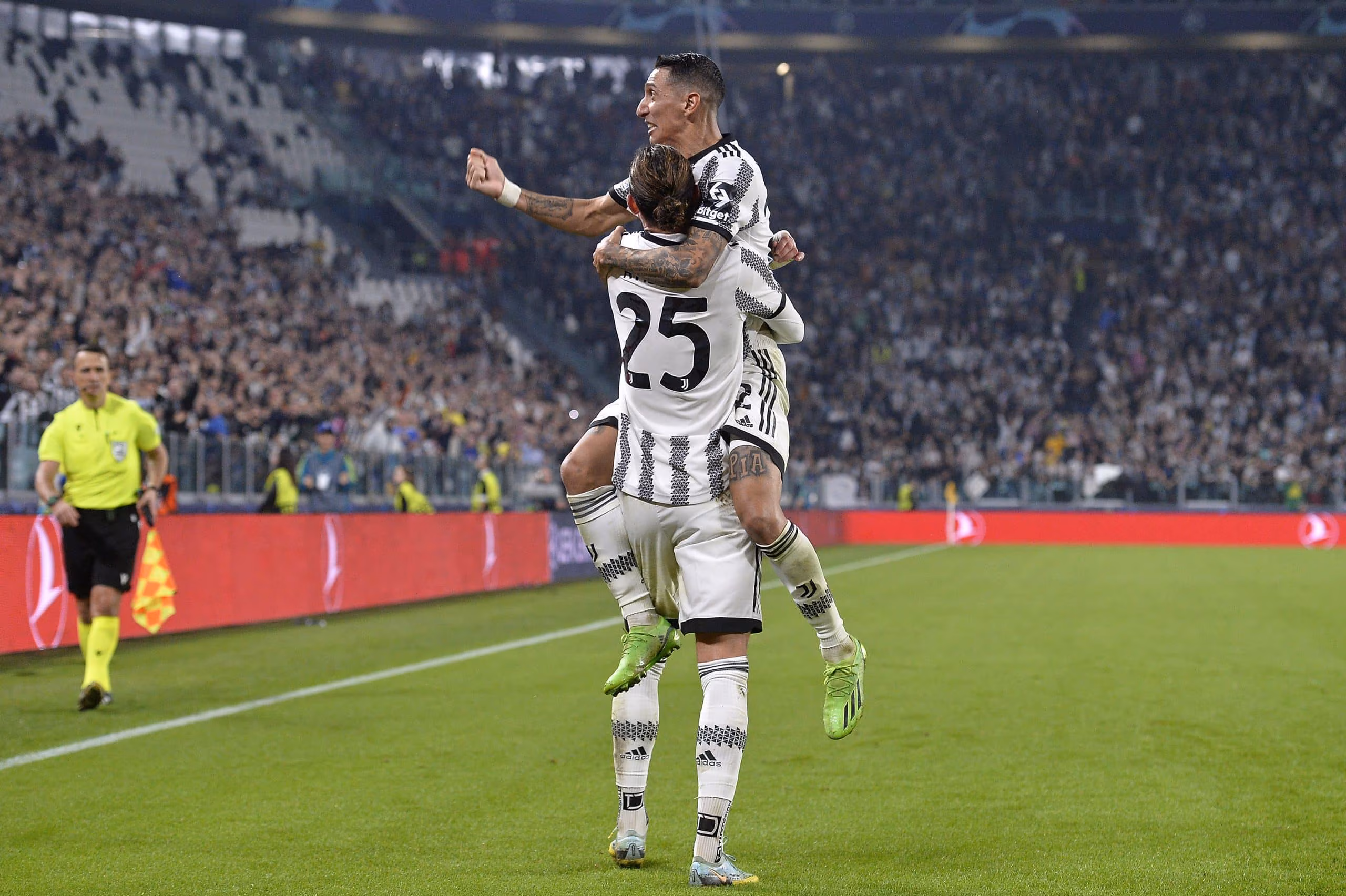 Adrien Rabiot e Angel Di Maria