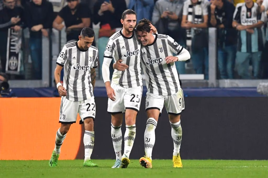 Adrien Rabiot e Dusan Vlahovic