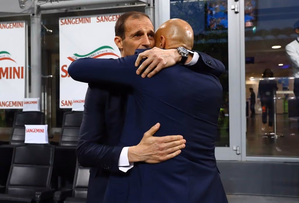 Massimiliano Allegri e Luciano Spalletti