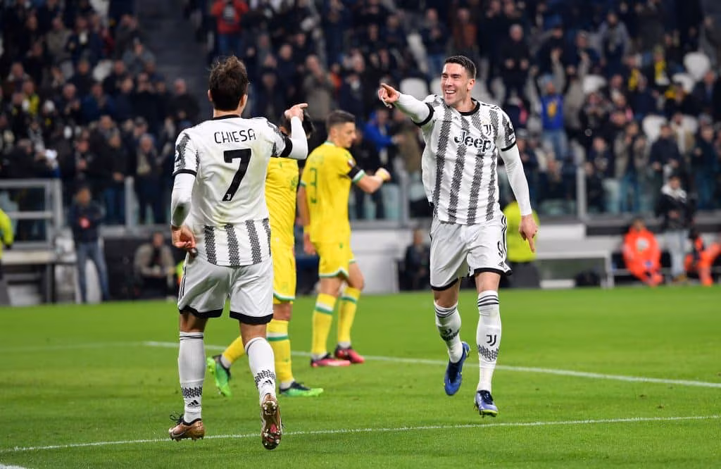 Federico Chiesa e Dusan Vlahovic