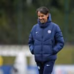 L'allenatore dell'Inter Simone Inzaghi