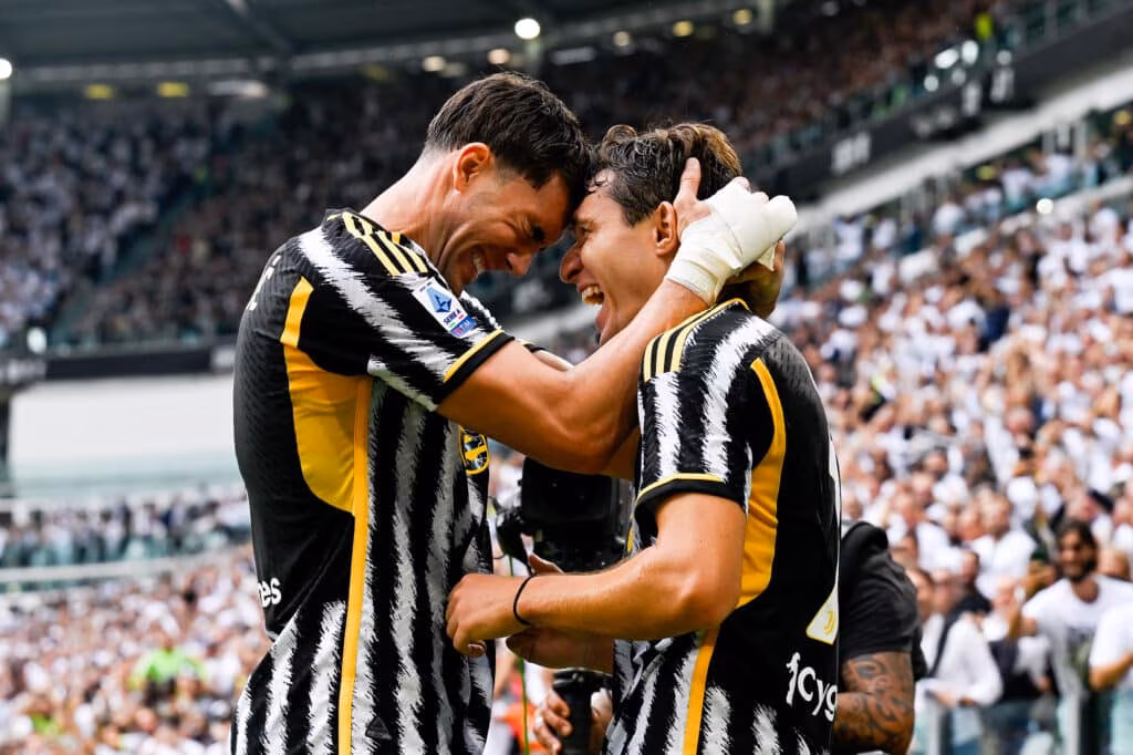 Federico Chiesa e Dusan Vlahovic