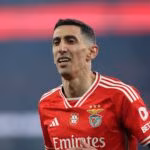 L'ex Juve Angel Di Maria con la maglia del Benfica