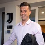 L'allenatore della Juventus Thiago Motta