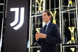 Il proprietario della Juve John Elkann