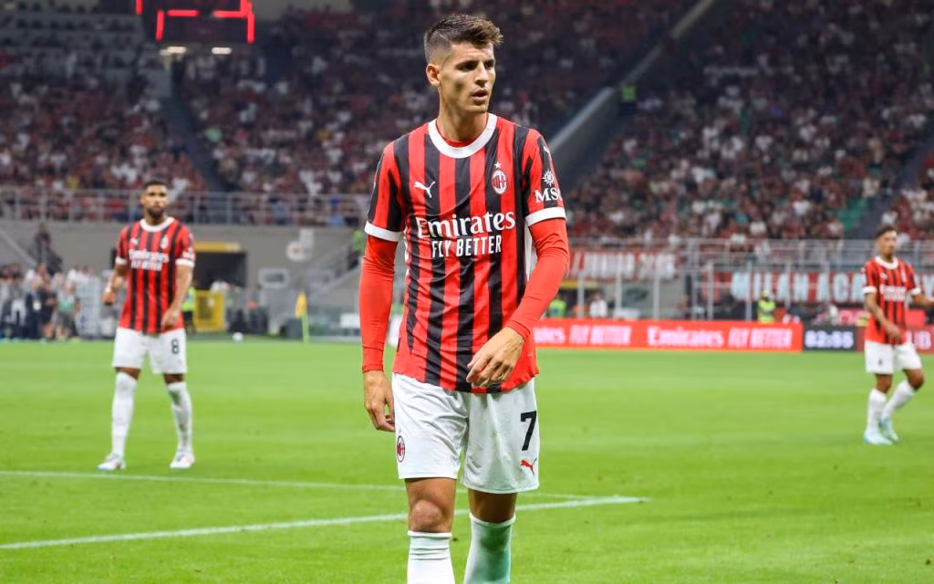 Alvaro Morata, attaccante del Milan