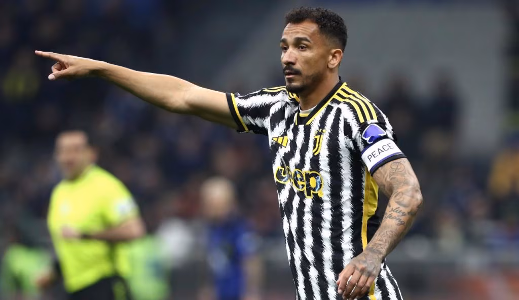 Il difensore della Juve Danilo