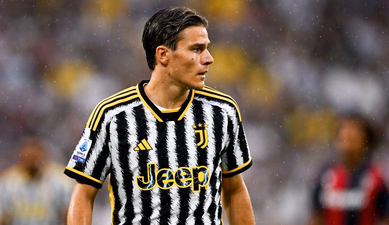 Il centrocampista della Juve Nicolò Fagioli