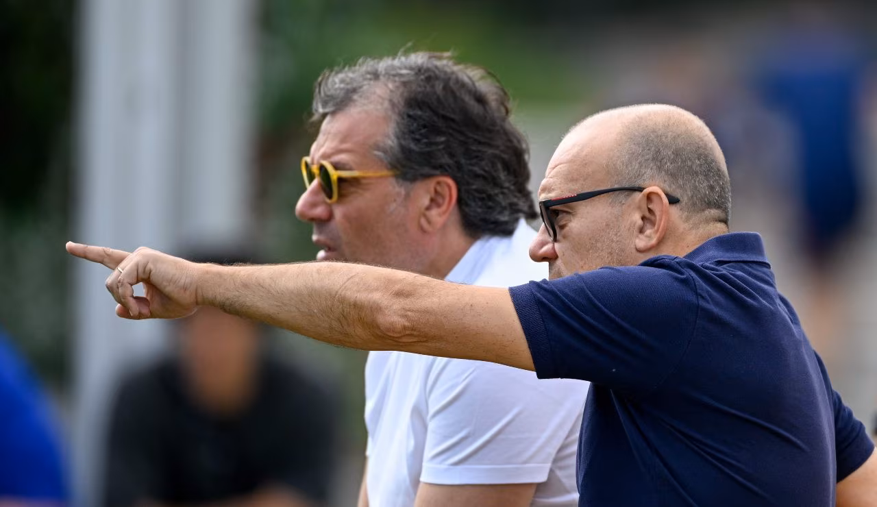 Giuntoli e Scanavino, Juventus