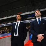 L'allenatore della Juve Thiago Motta e il suo vice Hugeux