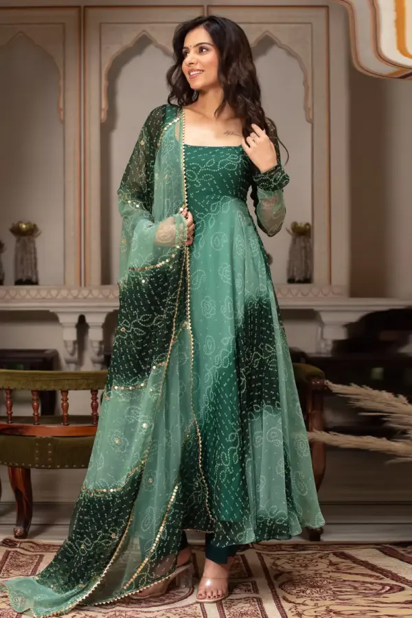 Buy Floral Anarkali Suits Online  Party & Festive Wear | Khaish
