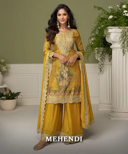 Mehendi and Haldi Special Dresses