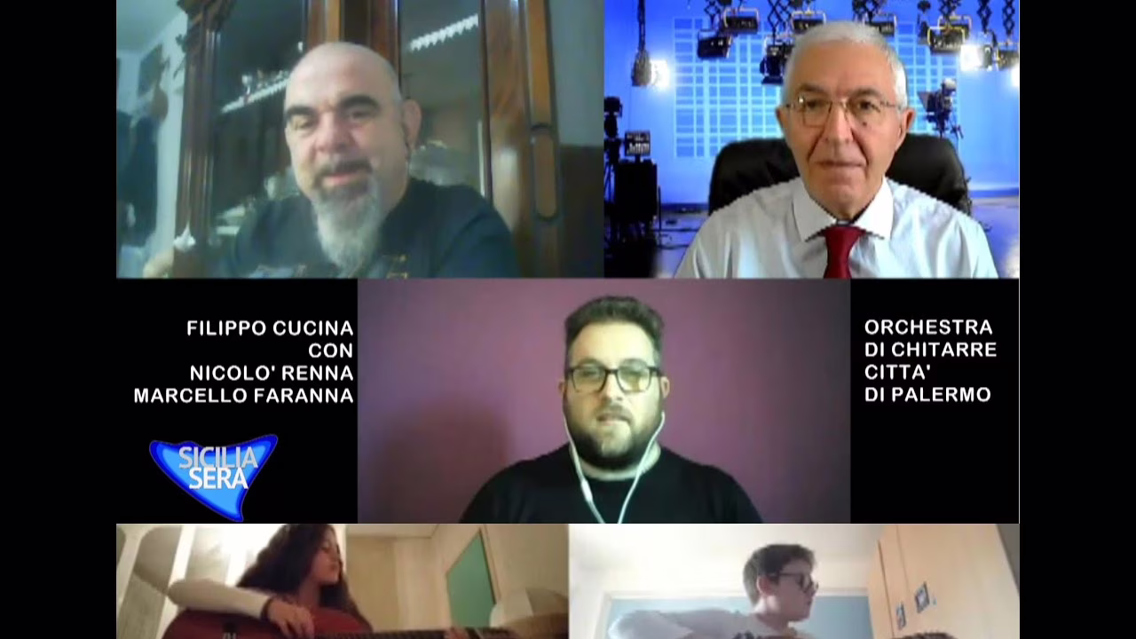 SICILIA SERA  A CURA DI  FILIPPO CUCINA – “ORCHESTRA DI CHITARRE CITTA’ DI PALERMO”