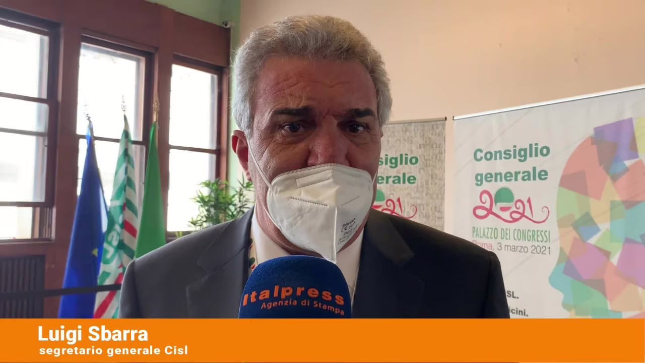 Sbarra "Priorita' investire sul lavoro"