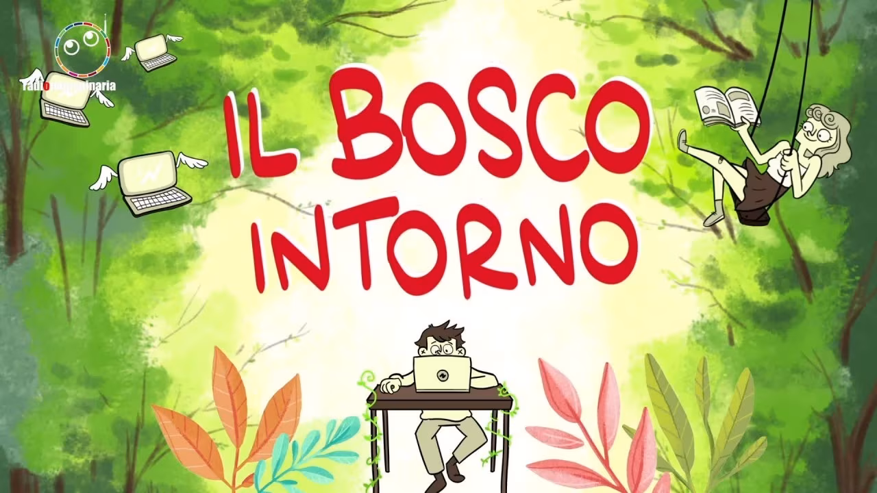 Un "bosco" su un terrazzo di Milano
