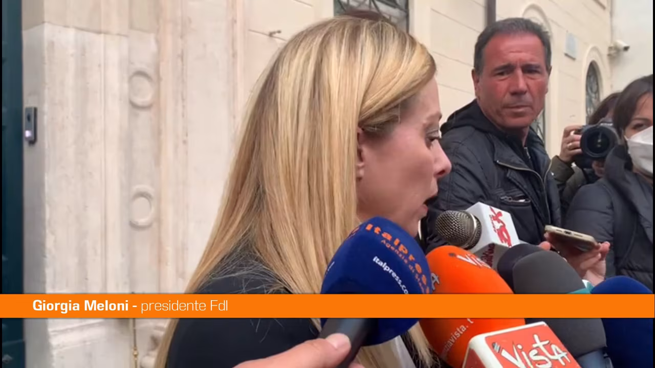 Ucraina, Meloni "La libertà ha un costo"