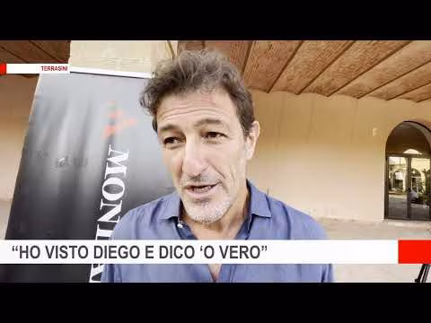 “Ho visto Diego e dico ‘O vero"