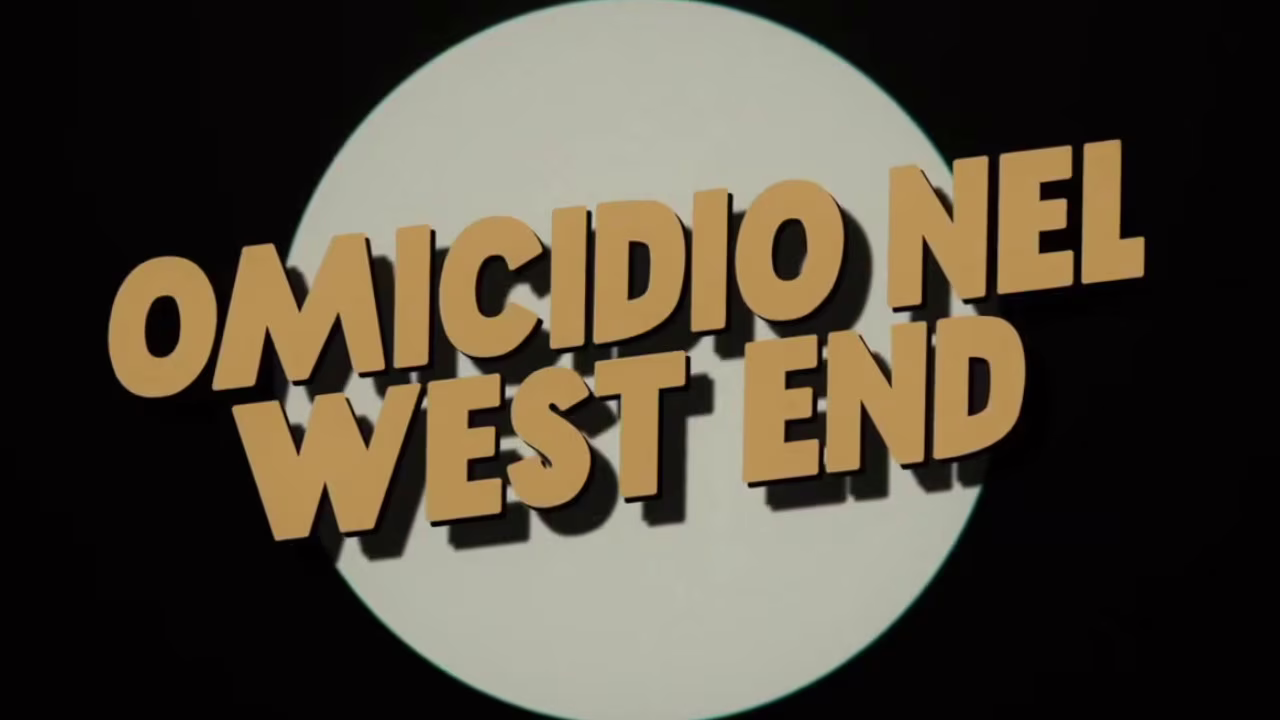 Omicidio nel West End, il trailer