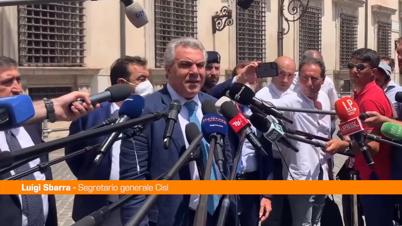Sbarra "Incontro con Governo positivo"