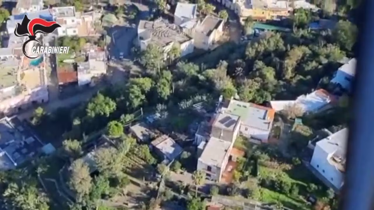 Frana a Ischia, le immagini dall'alto