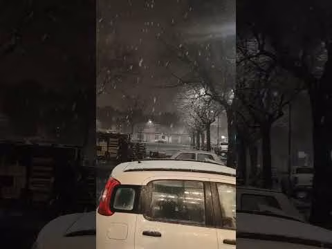 Nevica a Ragusa ❄️
