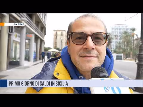 Primo giorno di saldi in Sicilia