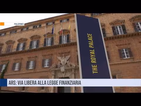 Ars: via libera alla legge finanziaria