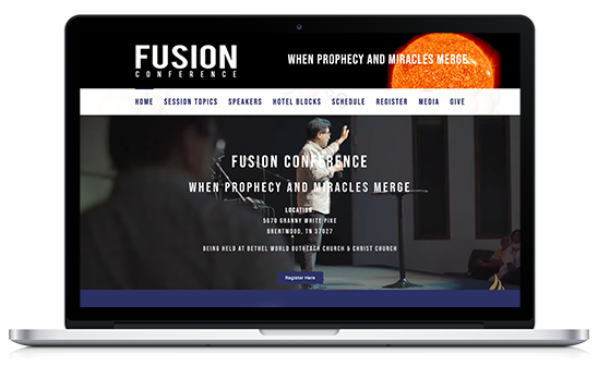 Fusion Conference Website