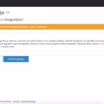 Fotografije na spletni strani.