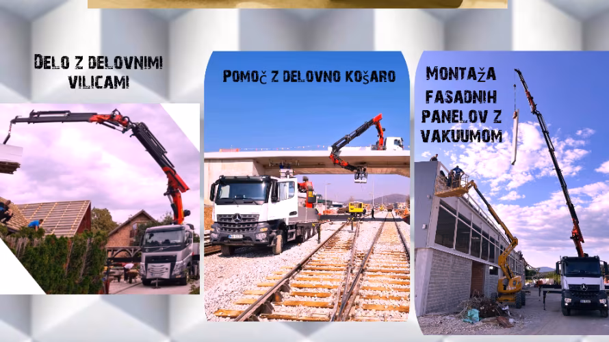 Delo z avtodvigalom in prevoz tovora