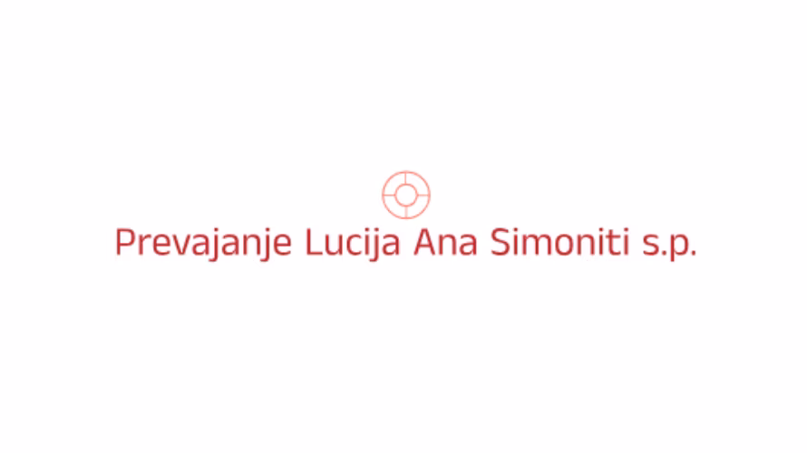 Prevajanje Lucija Ana Simoniti s.p.