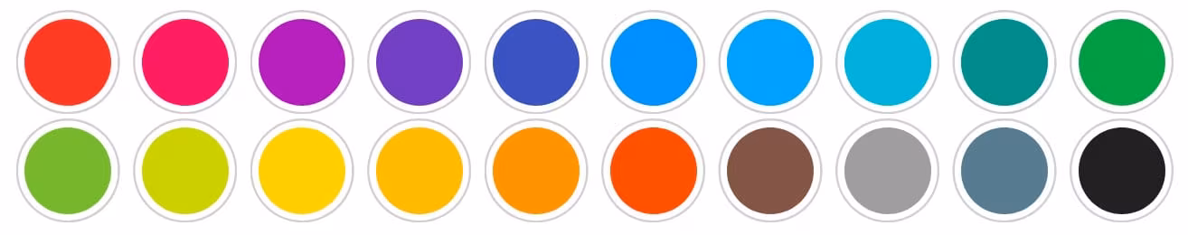 Barvna shema Minimum.