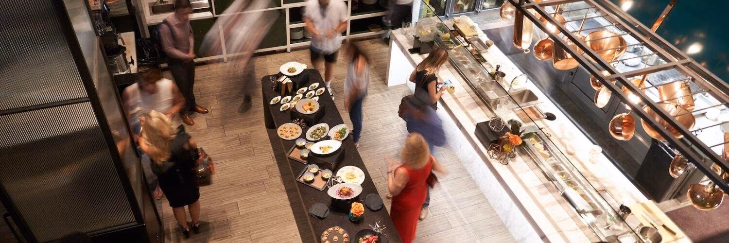people inside store standing and sitting