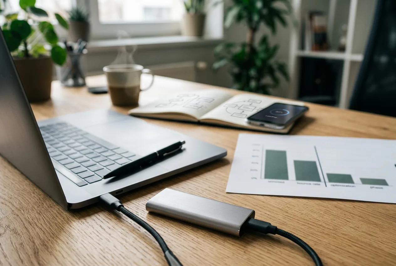 Grafični prikaz padca stopnje odboja po tehnični optimizaciji spletne strani