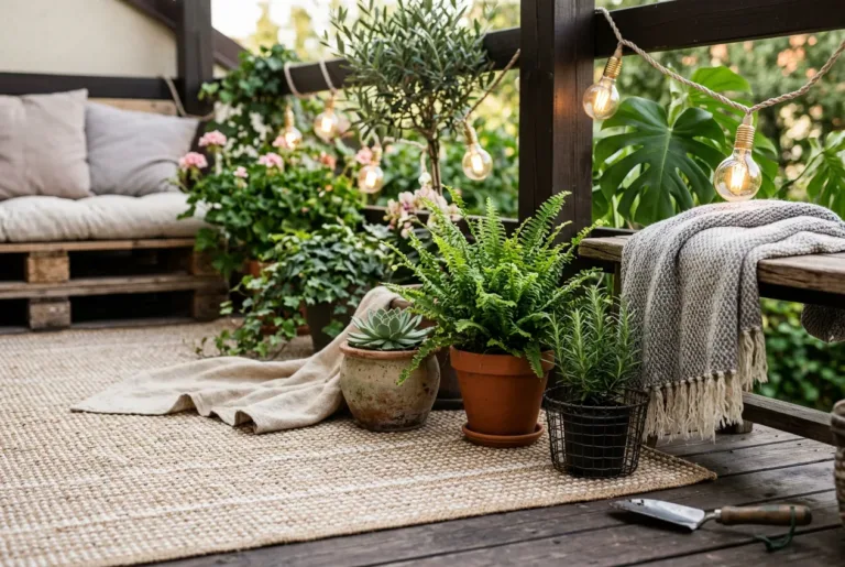 Osvežitev terase brez visokih stroškov in mojstrov