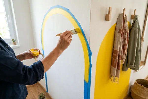 Barvni šok v predsobi za manj kot 50 evrov