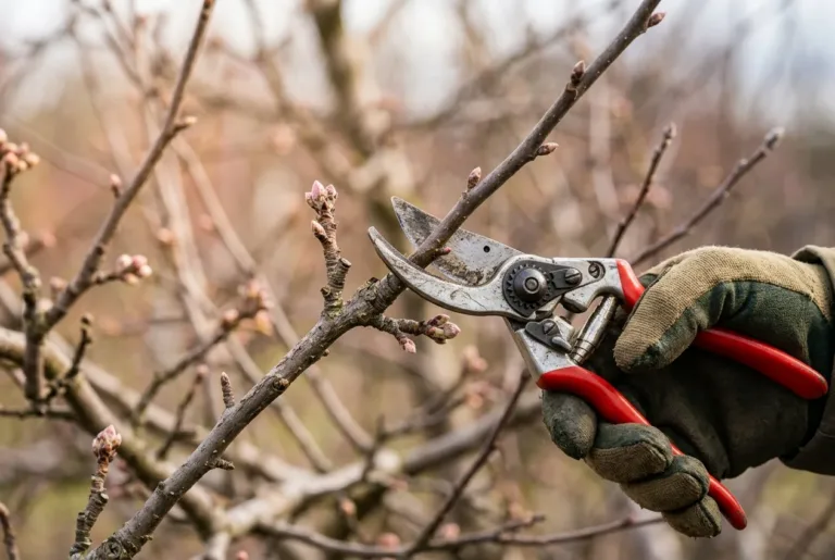 Zadnji klic za rez sadnega drevja