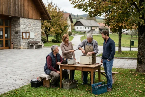 Popravljalnice oživljajo sosedske odnose v manjših krajih