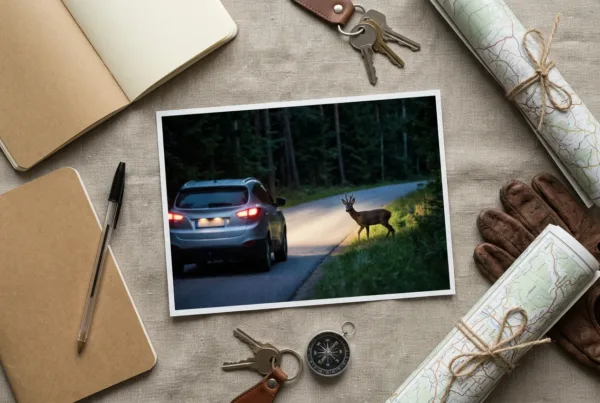 Ko iz teme skoči srna