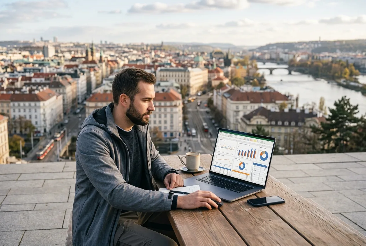 Analiza marketinških podatkov in merjenje donosnosti na računalniškem zaslonu
